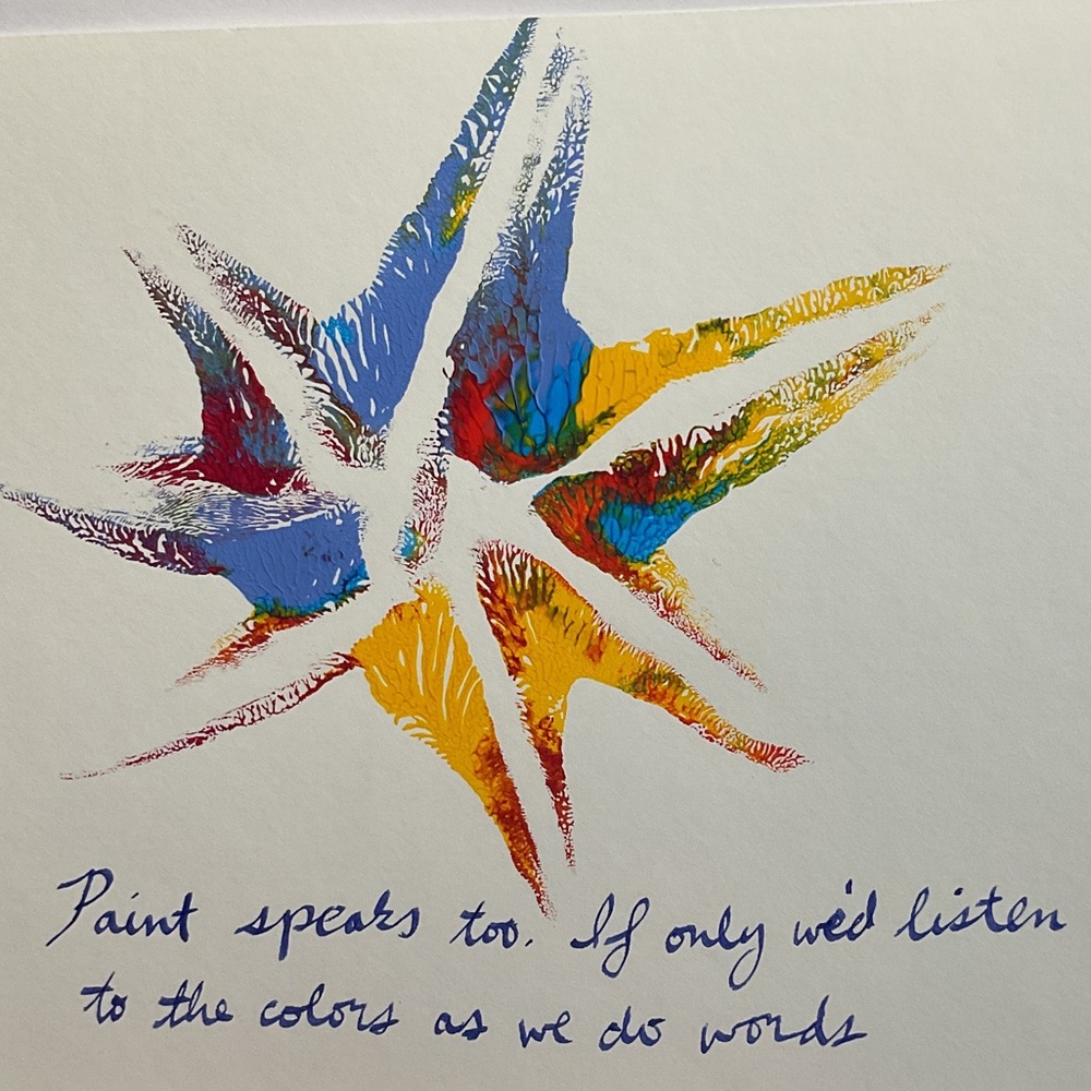 Paint Speaks Too